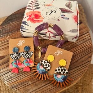 Plunder Designs NIB posse June 2021 3 piece set multi color